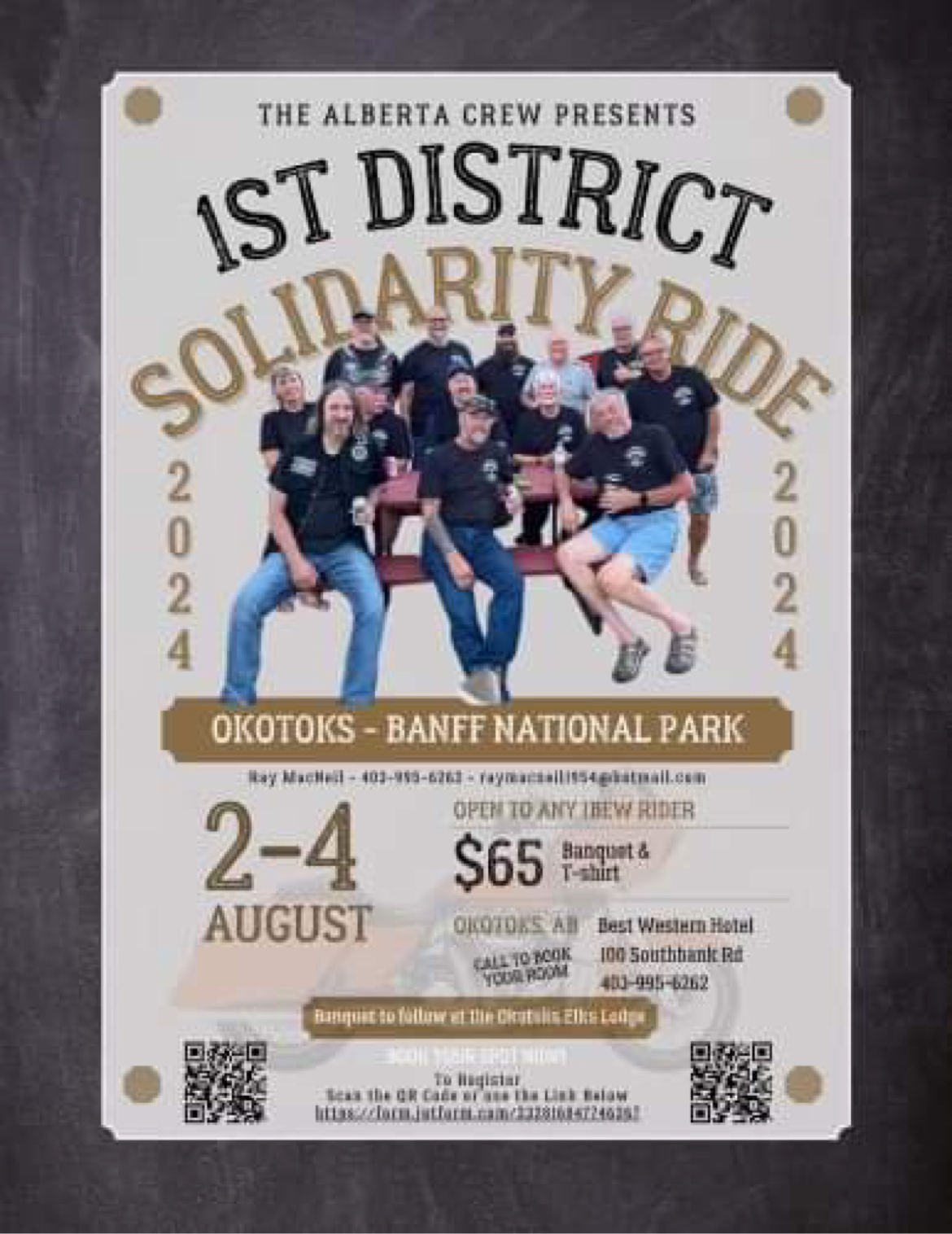 IBEW 1st District Solidarity Ride Aug 2-4, 2024